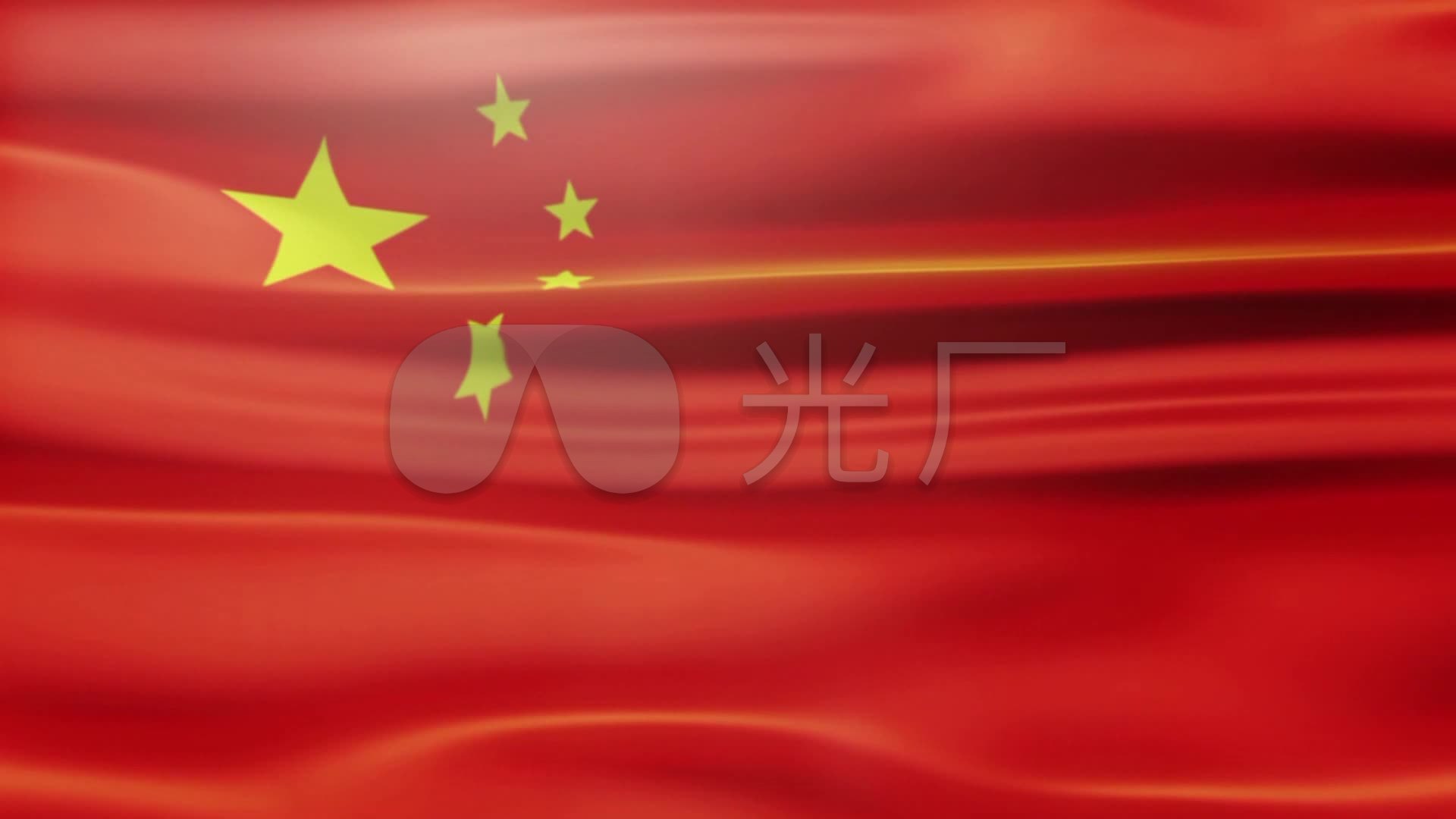 红旗飘飘led背景视频_1920x1080_高清视频素材下载(:)