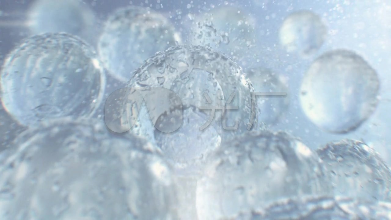 超唯美流体水分子