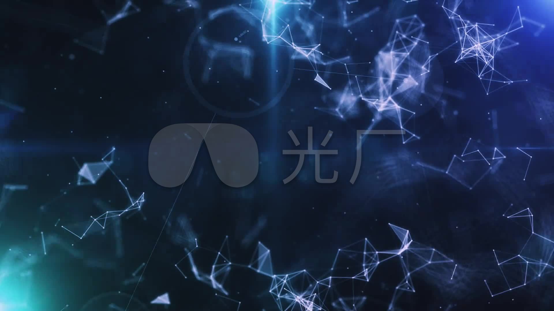 炫酷粒子科技感时尚素材