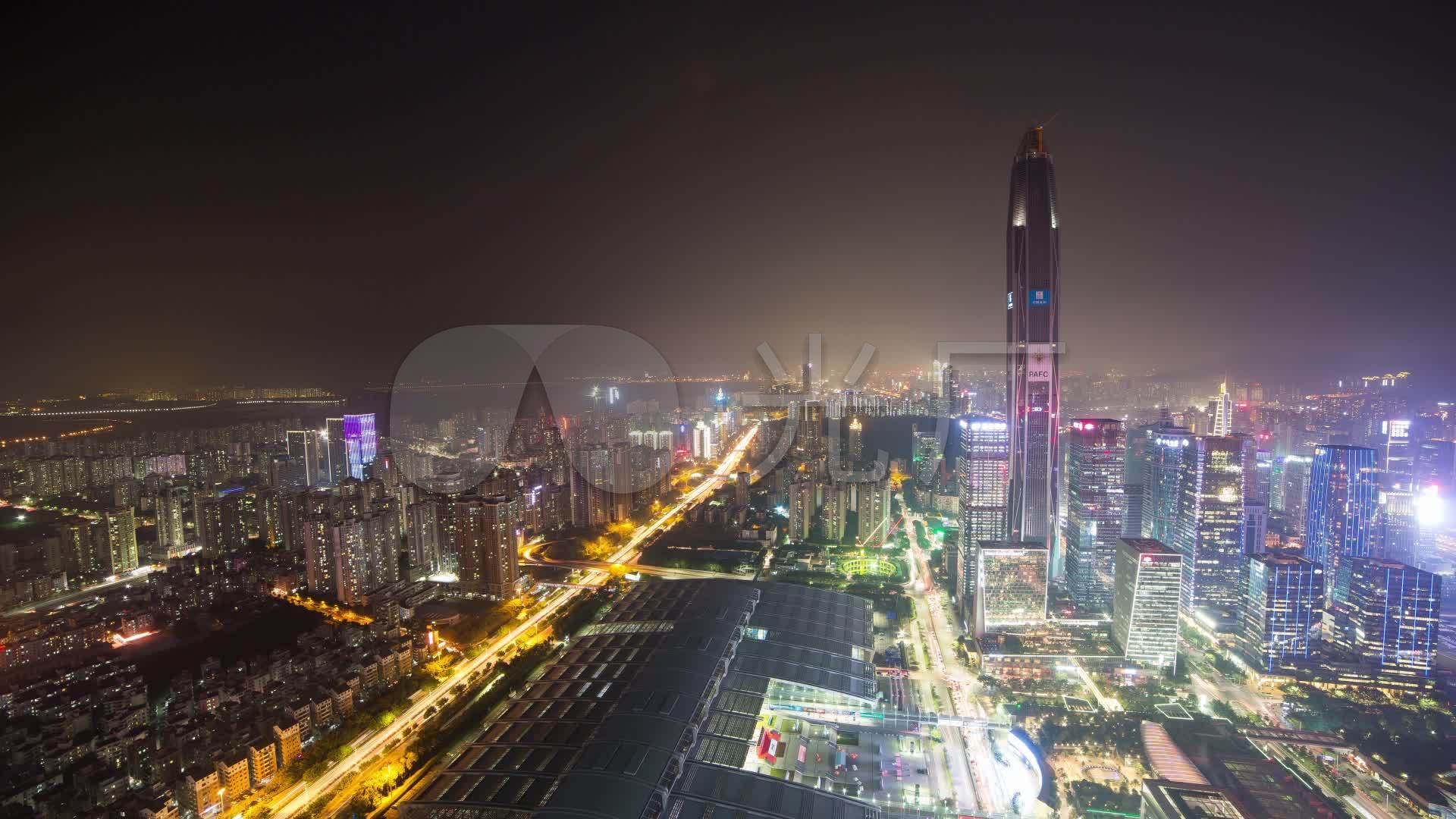 最新深圳夜景全景延时_1920x1080_高清视频素材下载(编号:626150)