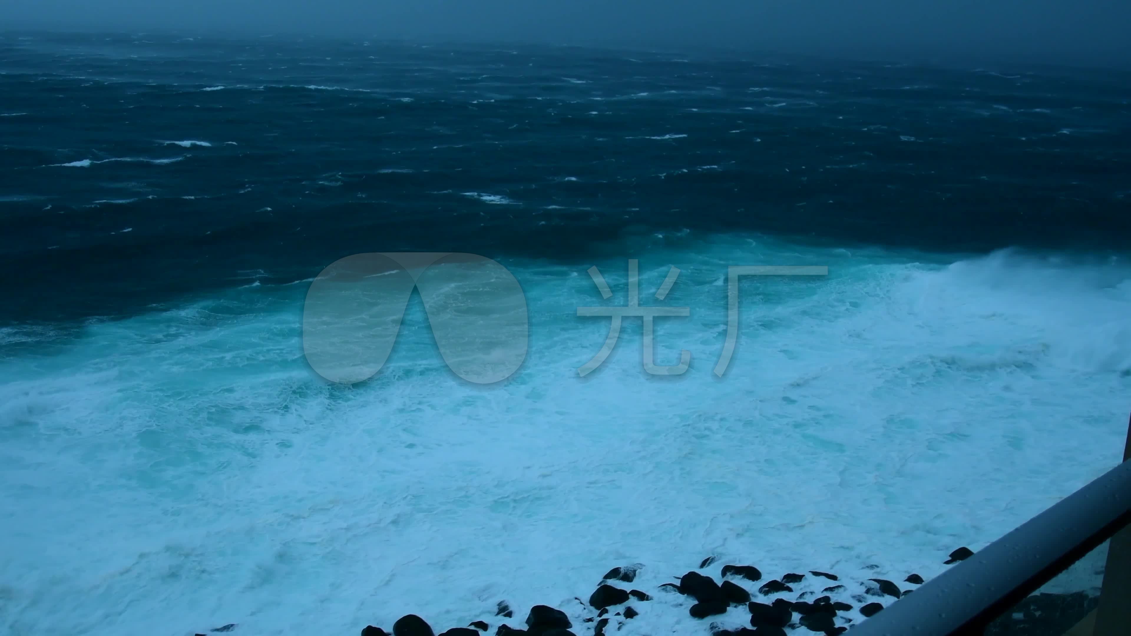 4k狂怒的大海之风暴前夕_3840x2160_高清视频素材下载