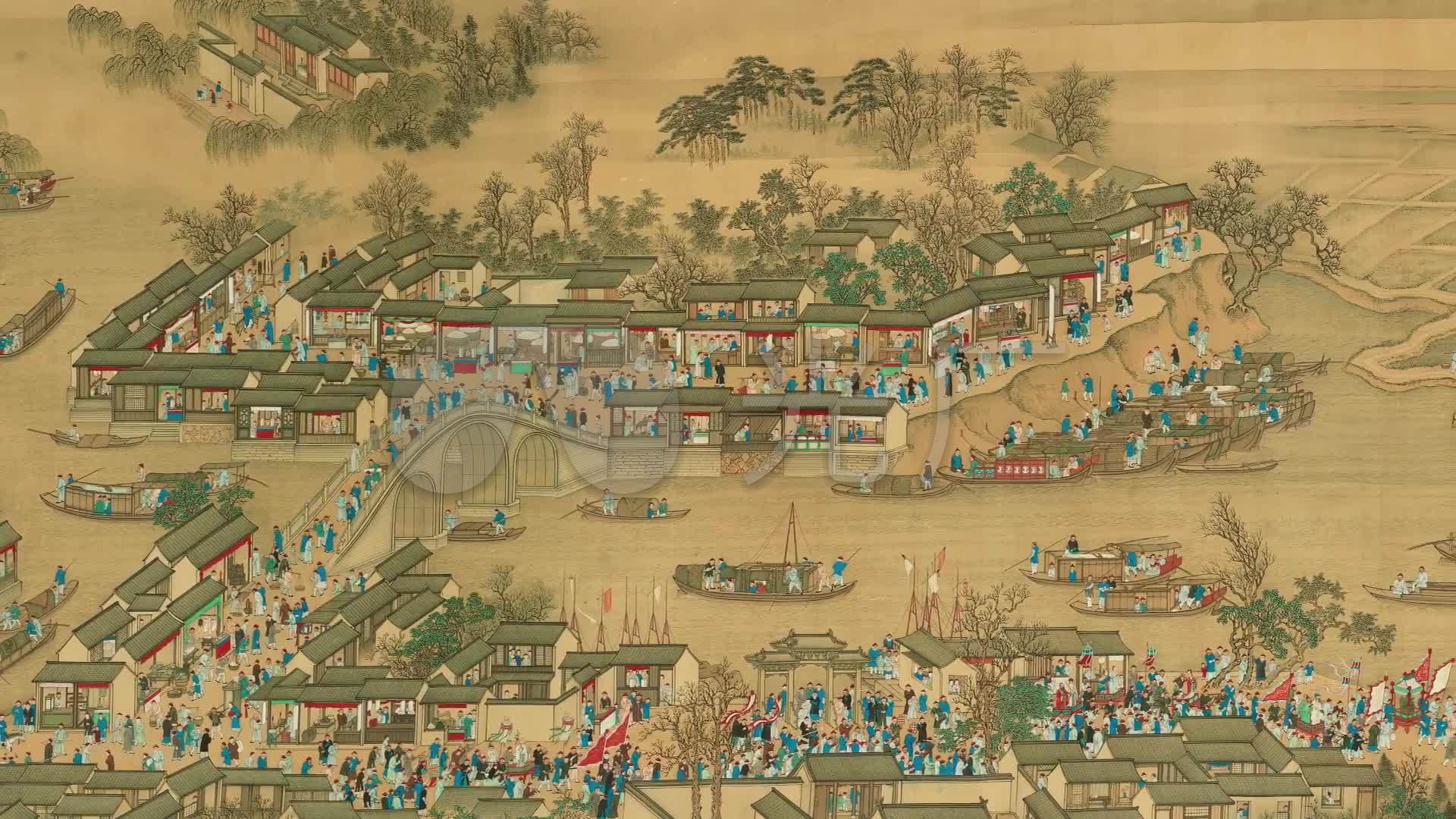名贵的清朝历史画卷