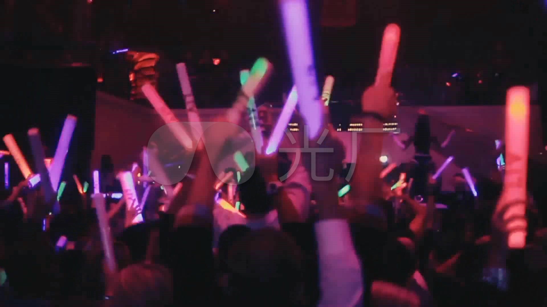 dj派对夜店酒吧人物美女狂欢素材实用