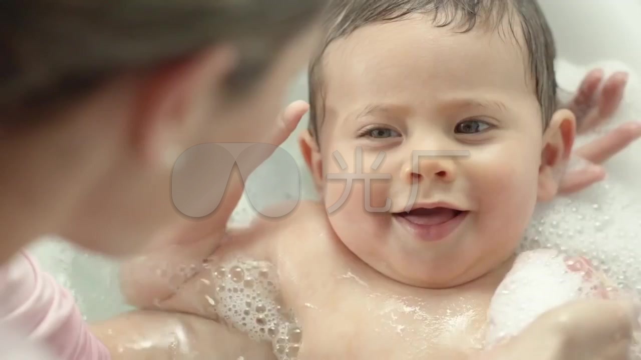 婴儿沐浴露洗护用品广告宣传_1280X720_高清