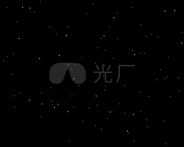 黑色背景小星星视频素材_720x576_高清视频素材下载