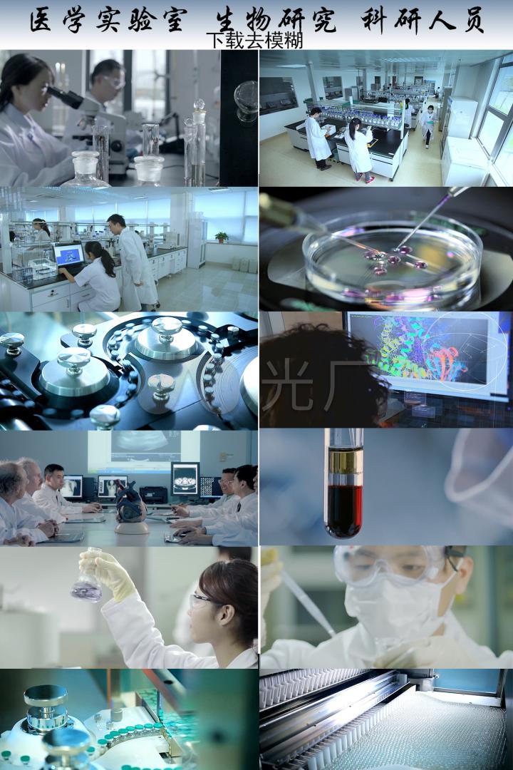 医学实验室,生物研究,科研人员