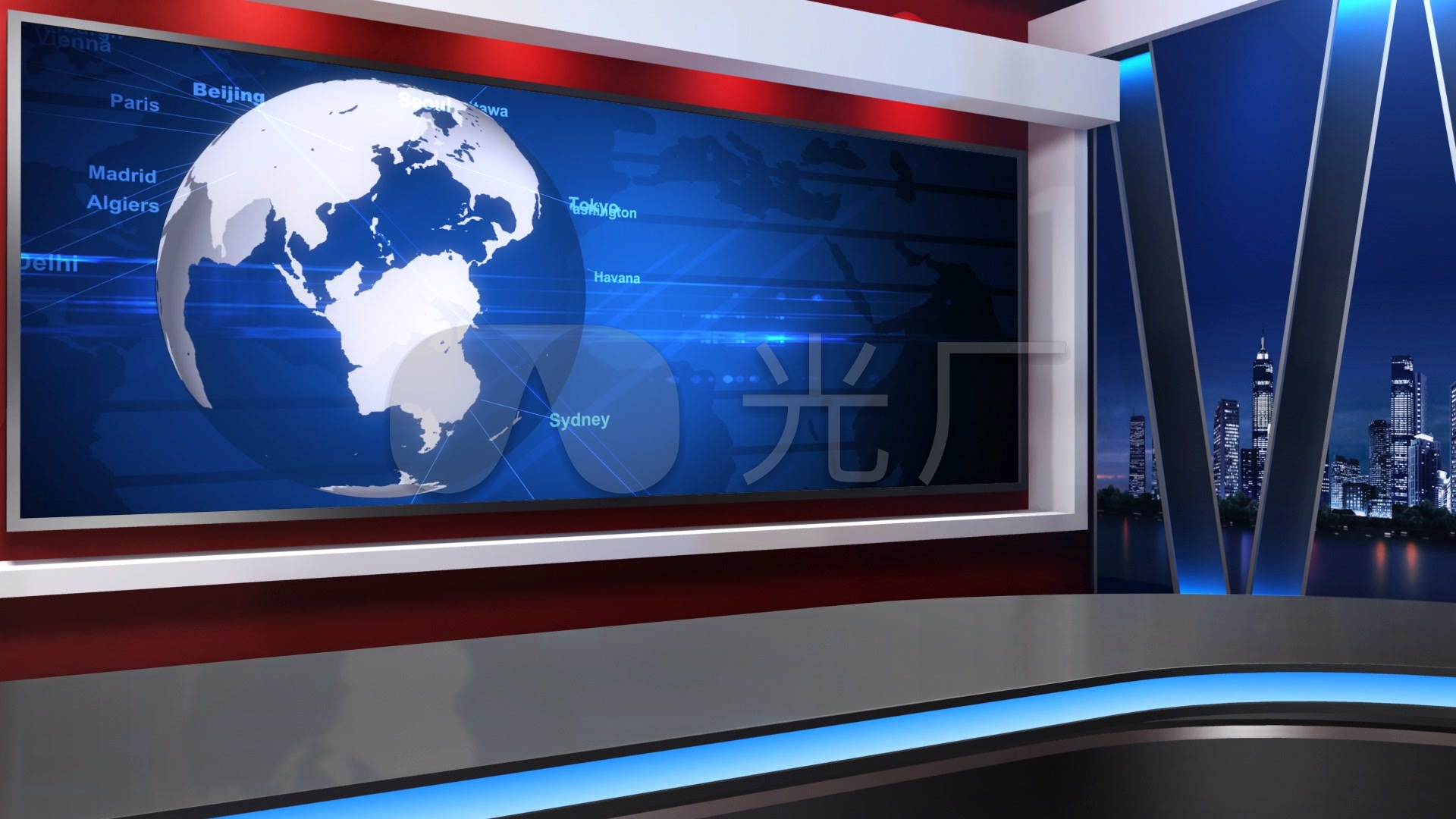 虚拟演播室背景_1920x1080_高清视频素材下载(编号:692458)_影视包装