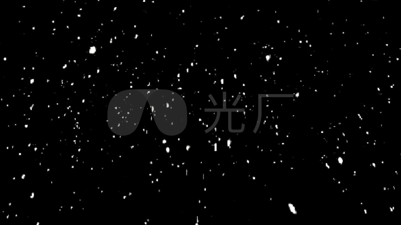 动感下雪雪花飘_1280x720_高清视频素材下载(编号:694061)_影视包装