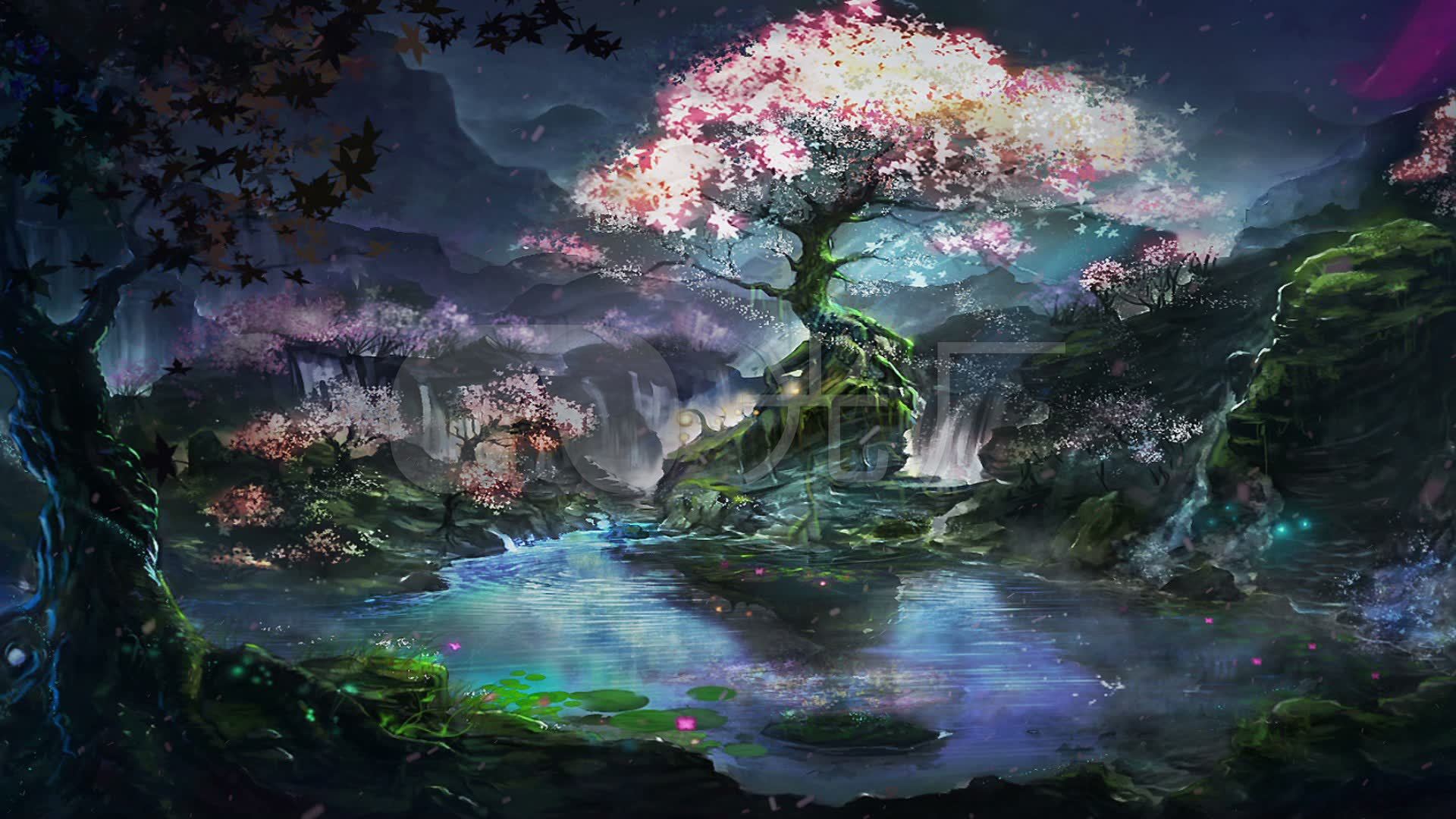 1920x1080超清 奇幻,1920x1080超清清壁纸 游戏奇幻场景_1920x1080_高清视频素材下载(编号:)