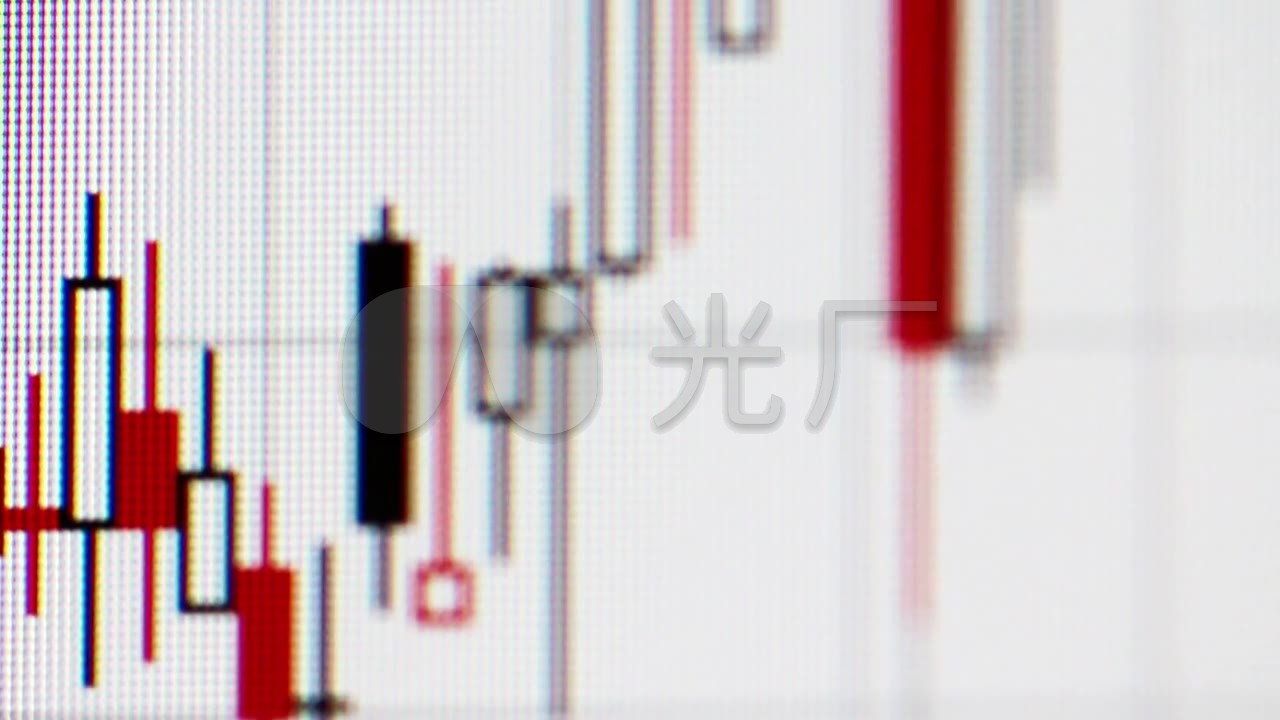 股票k线图 特写 经济 金融
