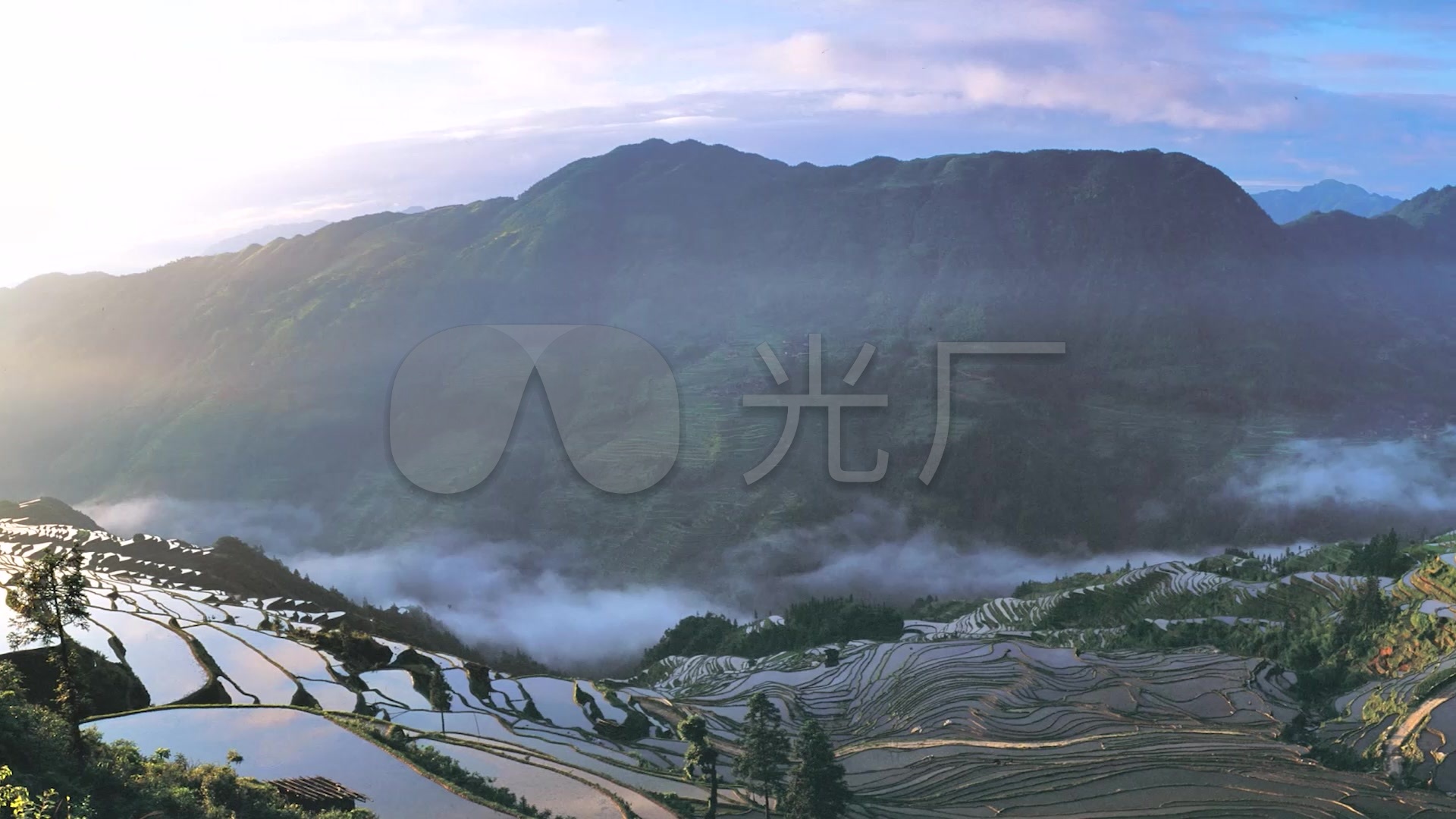 视频素材 实拍视频 自然风景 黔东南侗寨侗族榕江从江加榜梯田来自