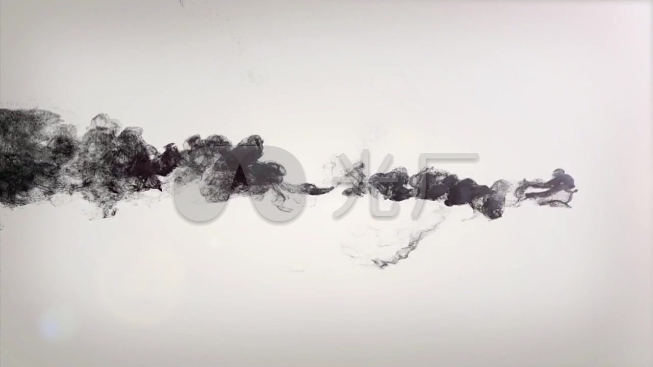 水墨飞舞线条流动滴墨江南_1280x720_高清视频素材(:)