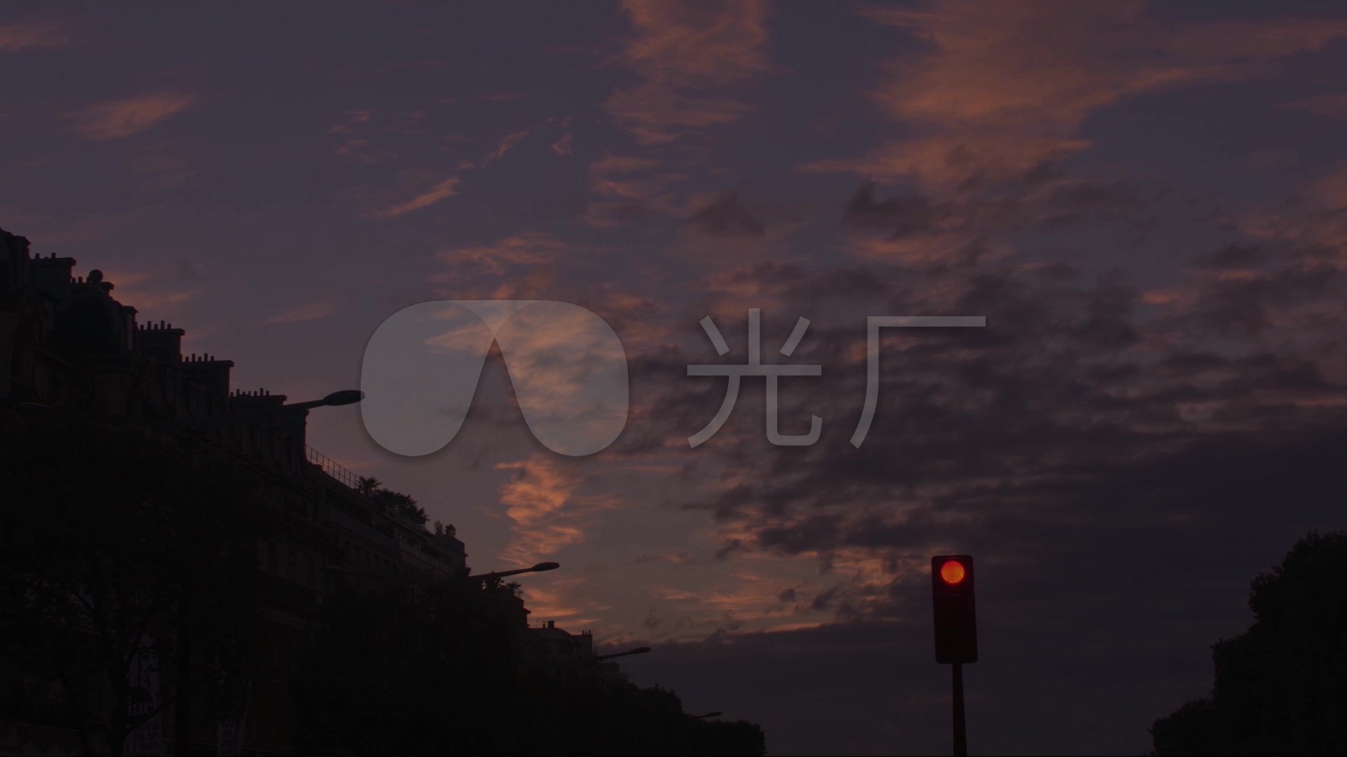 街景霓虹灯背景素材_1920x1080_高清视频素材下载(编号:761386)_实拍