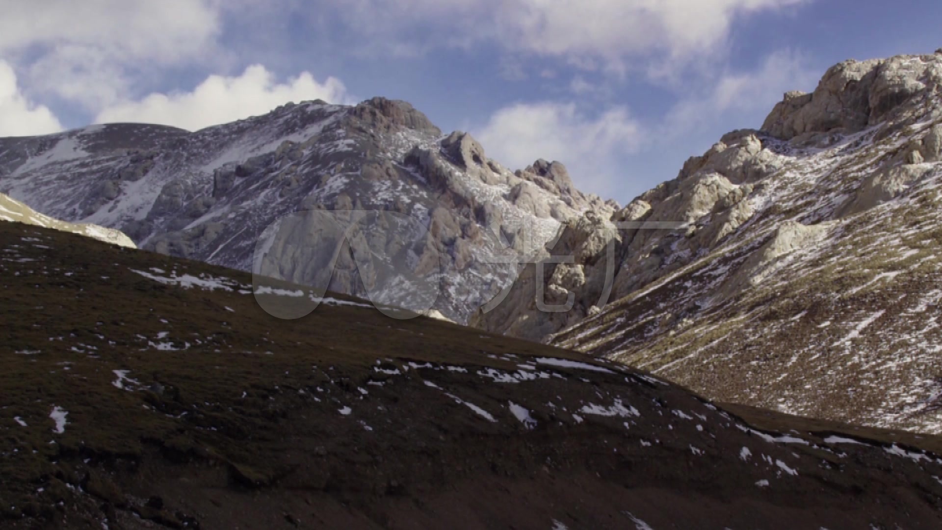 青藏高原上的美丽风景高清实拍视频_1920X1