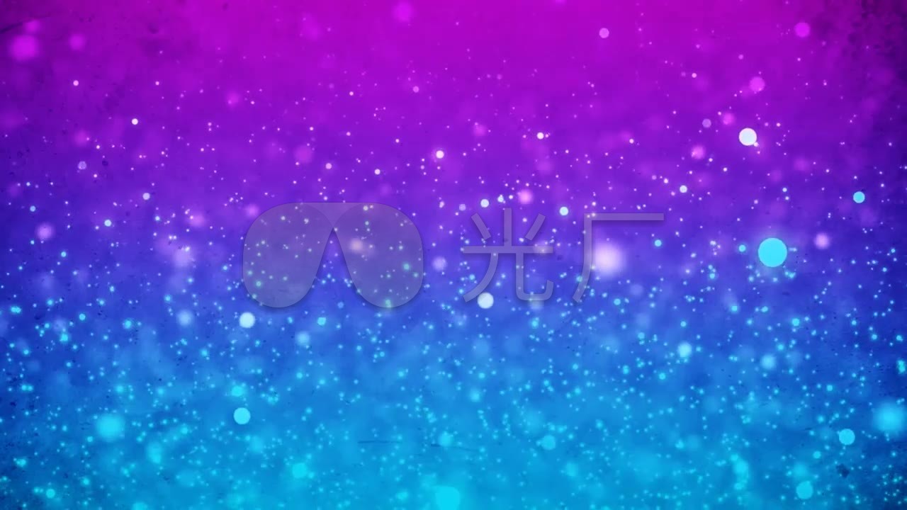 唯美蓝紫色光点背景_1280x720_高清视频素材下载(编号