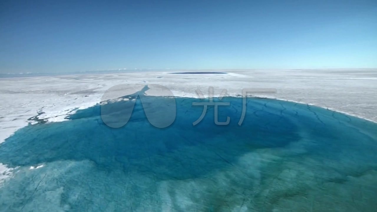 实拍北冰洋冰面海水_1280x720_高清视频素材下载(编号