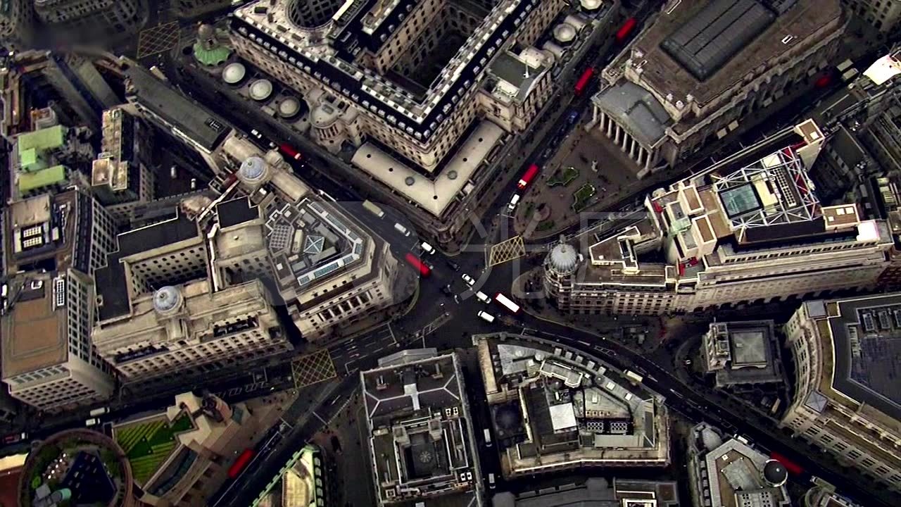 俯拍城市_1280x720_高清视频素材下载(编号:784097)