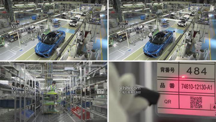 丰田汽车日本生产线