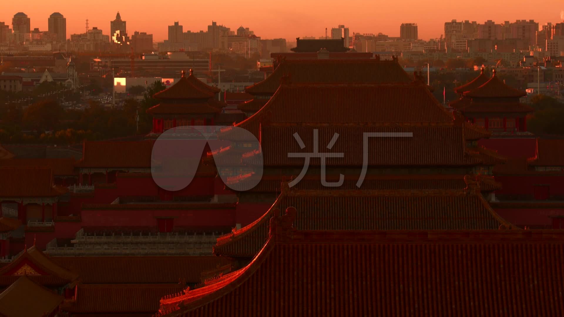延时故宫北京城老城墙_1920X1080_高清视频素材下载(编号:799425)_实拍视频
