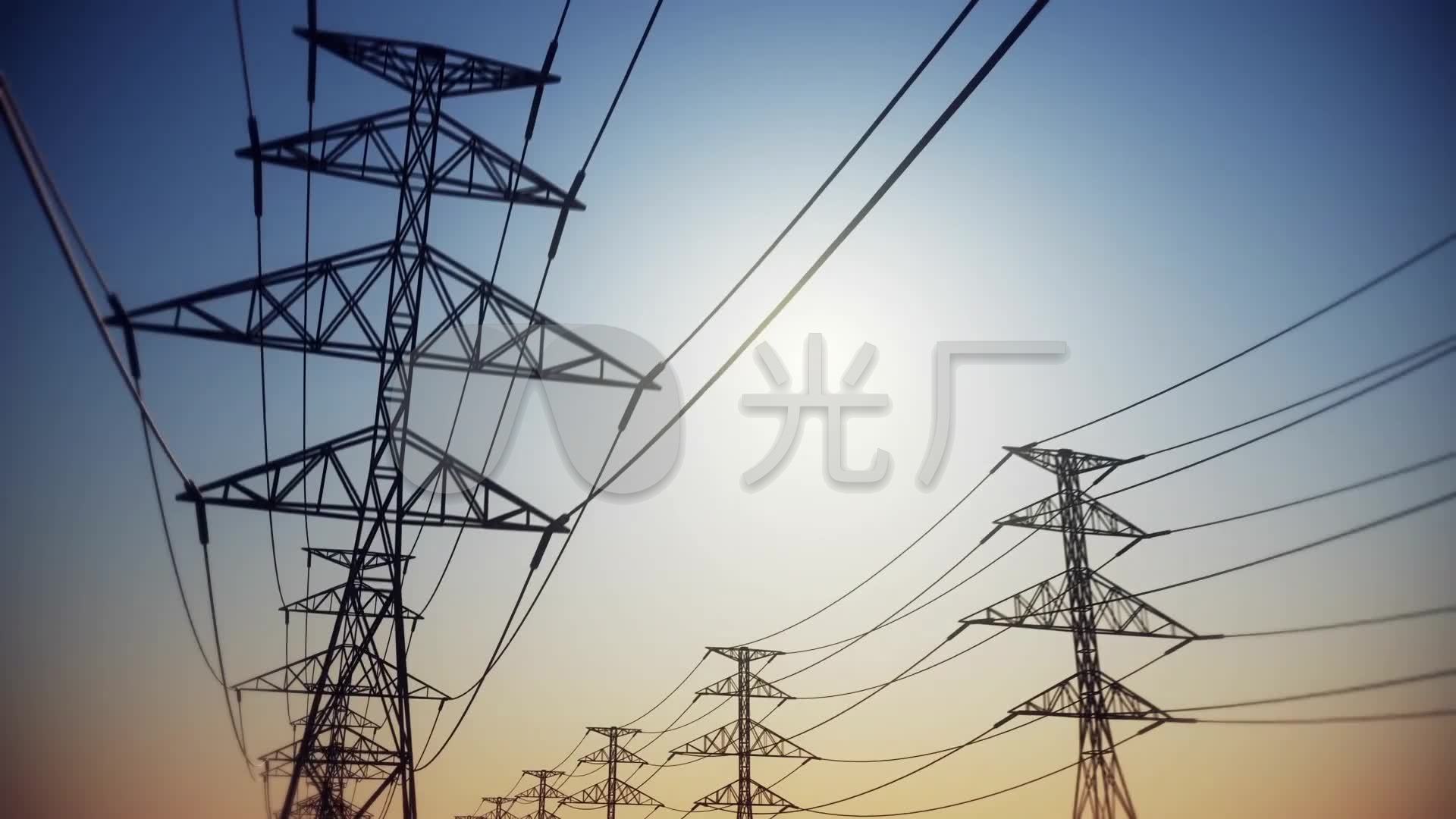 高压线_1920x1080_高清视频素材下载(编号:801477)