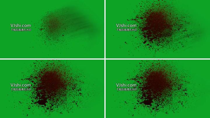 血液污渍喷出泼溅效果02