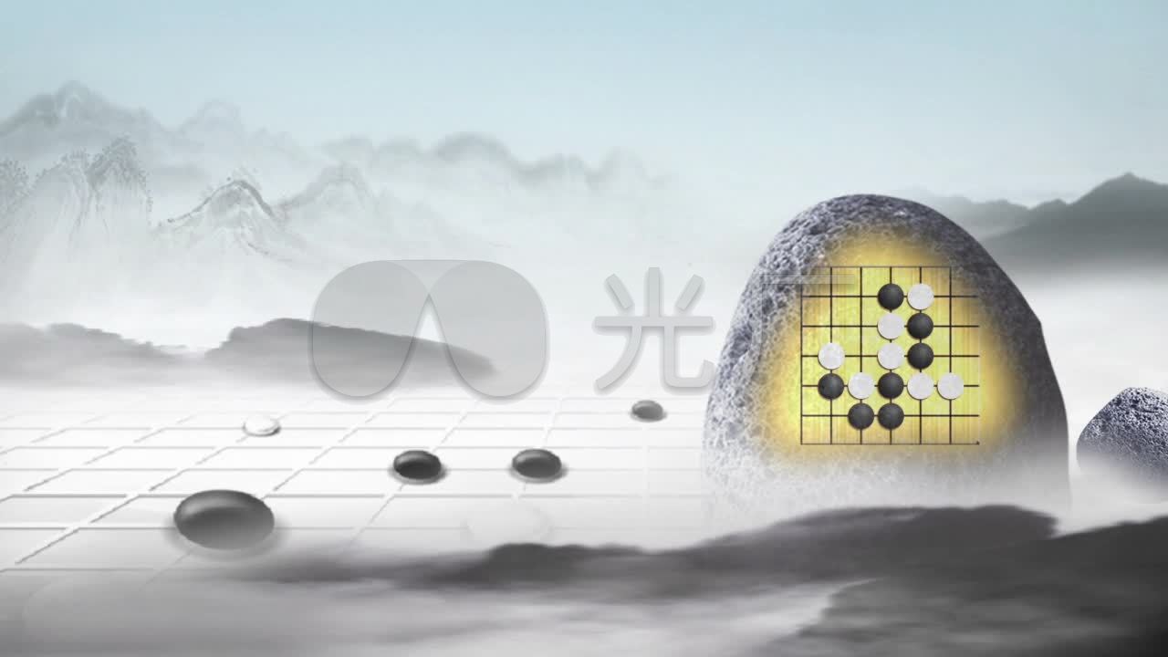 围棋晚会背景_1280x720_高清视频素材下载(编号:)__vj