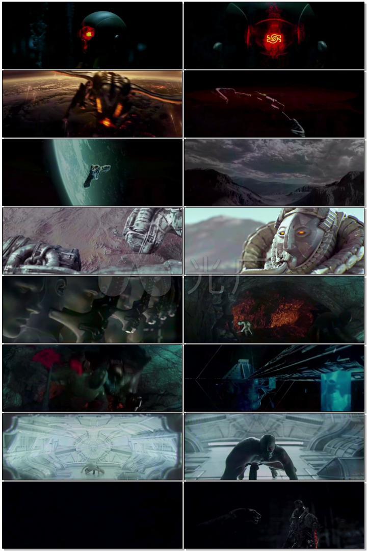 科幻外星人地狱使者黑暗死神来临