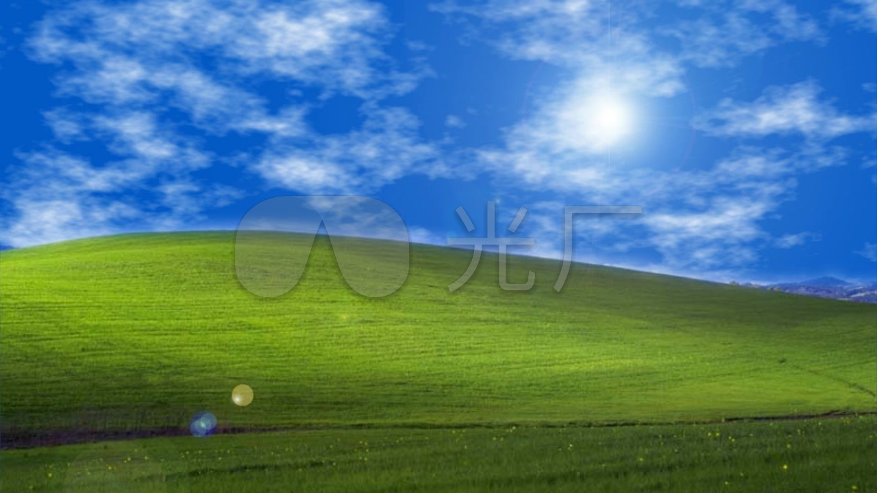 xp_dream经典桌面_1280x720_高清视频素材下载(编号:)