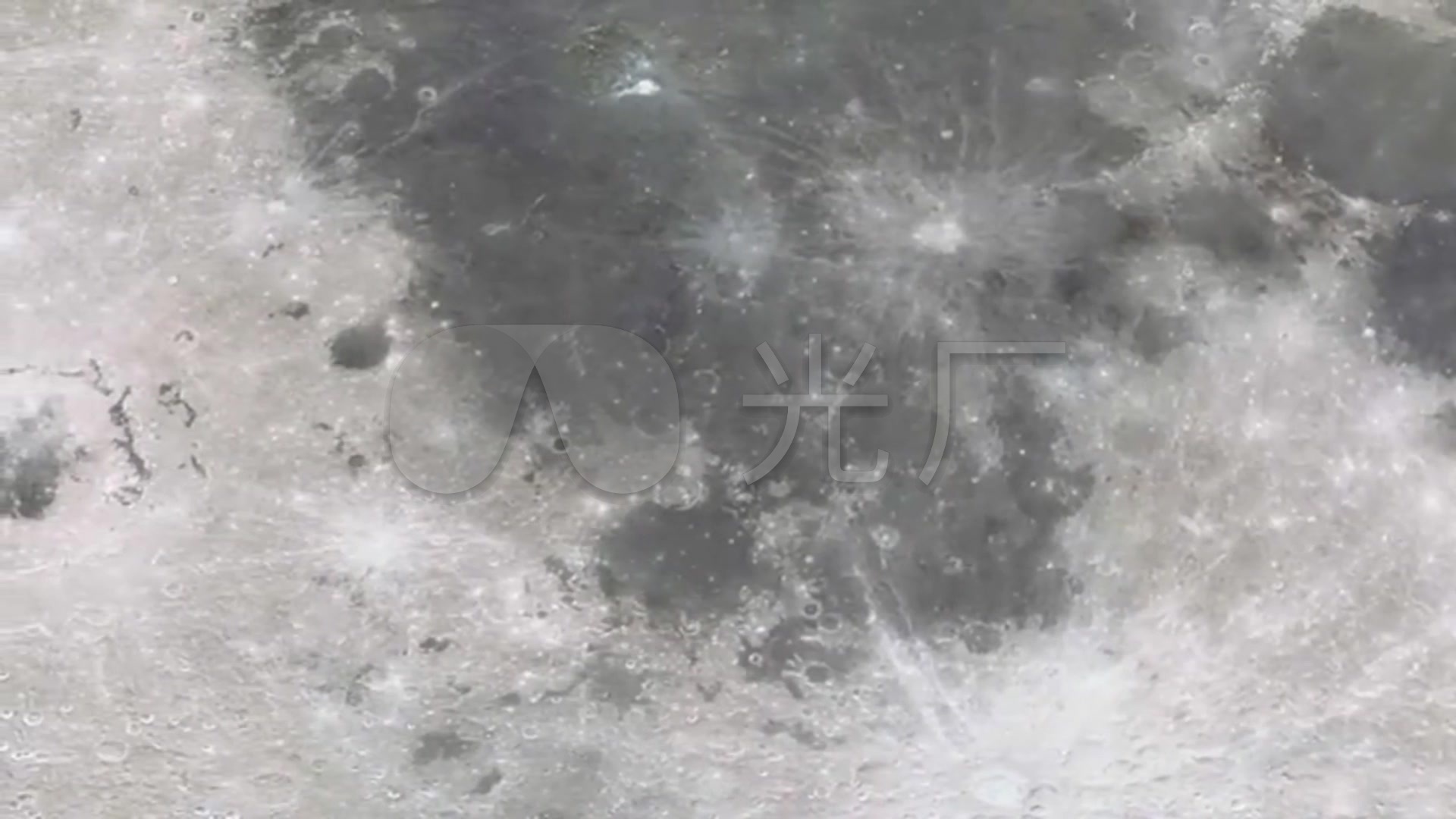 月球光影月球表面视频素材_1920x1080_高清视频素材