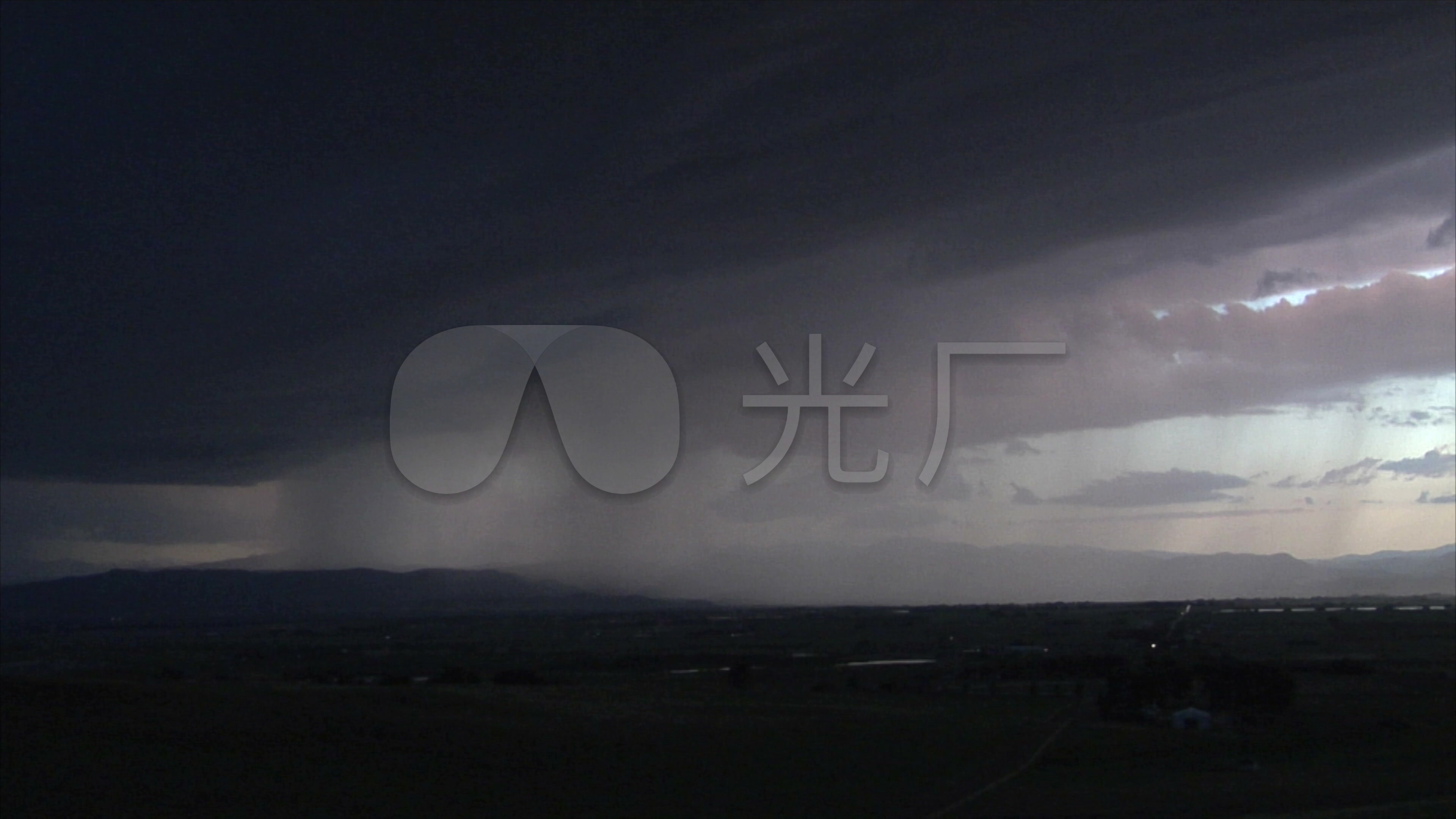 4k狂风暴雨电闪雷鸣天气变化_3840x2160_高清视频素材