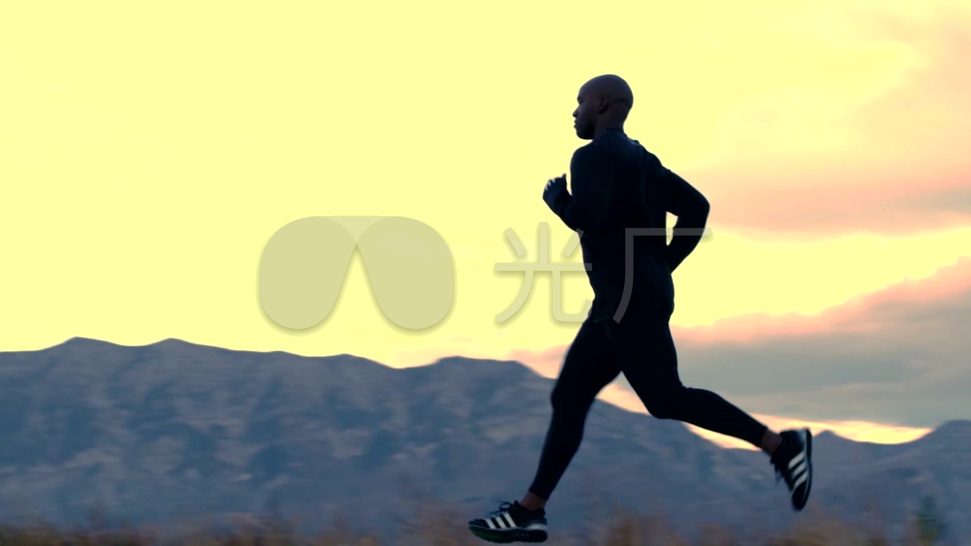 运动员-简约风运动员跑步励志摄影图海报在线图片制作-图怪兽
