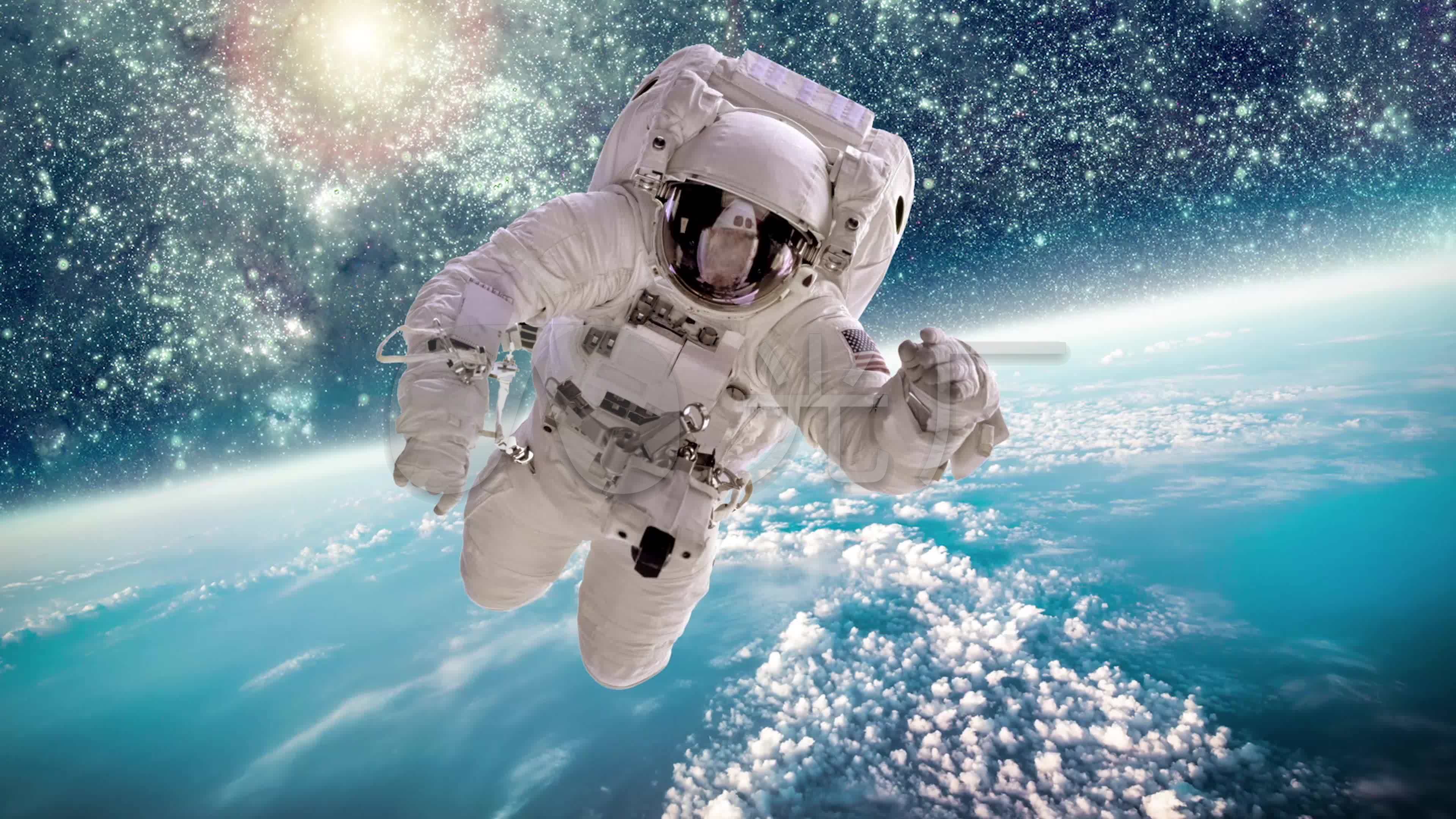4k宇航员视频素材_3840x2160_高清视频素材下载(编号:858809)_实拍