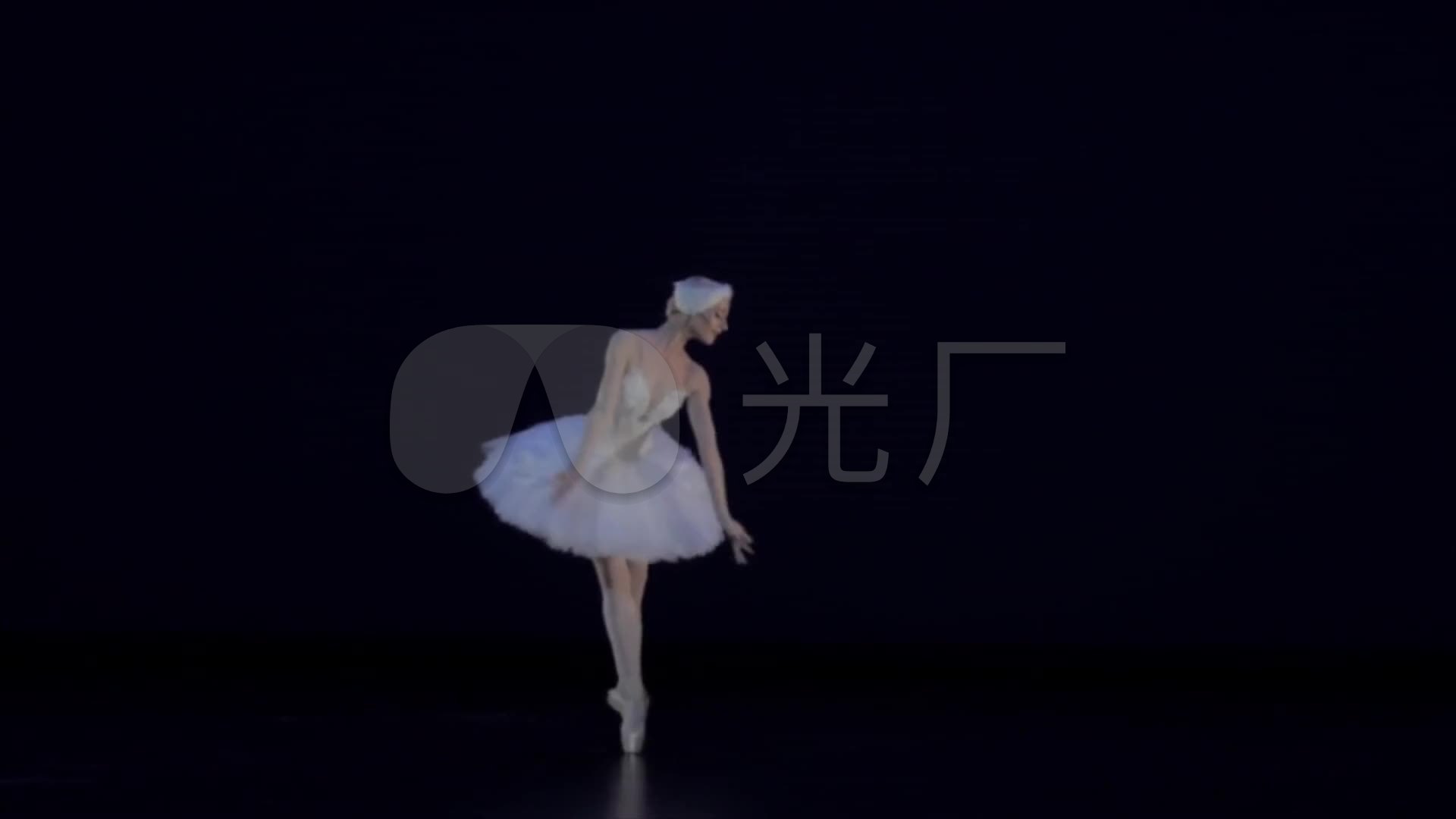 美女跳天鹅舞芭蕾舞_1920x1080_高清视频素材下载(编号:860163)_实拍