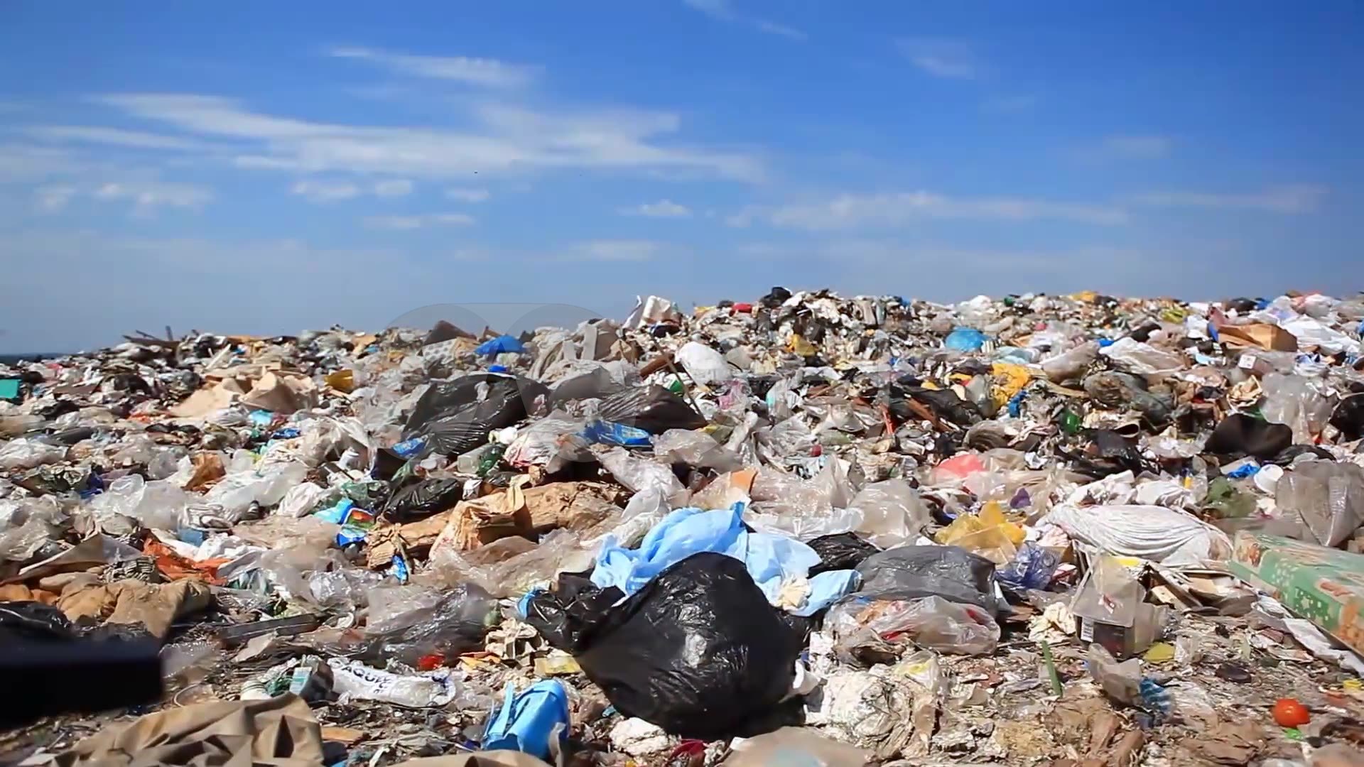垃圾废品处理环境污染生态家园
