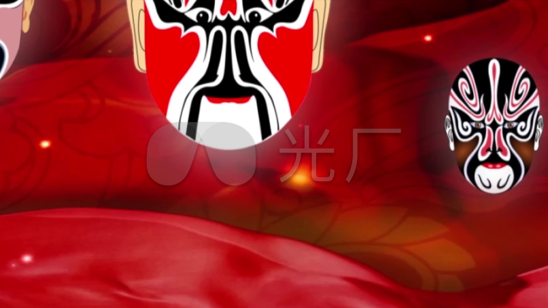 戏曲戏剧中国风京剧节目led视频素材_1920x1080_高清视频素材下载