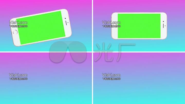 iphone6绿幕展示