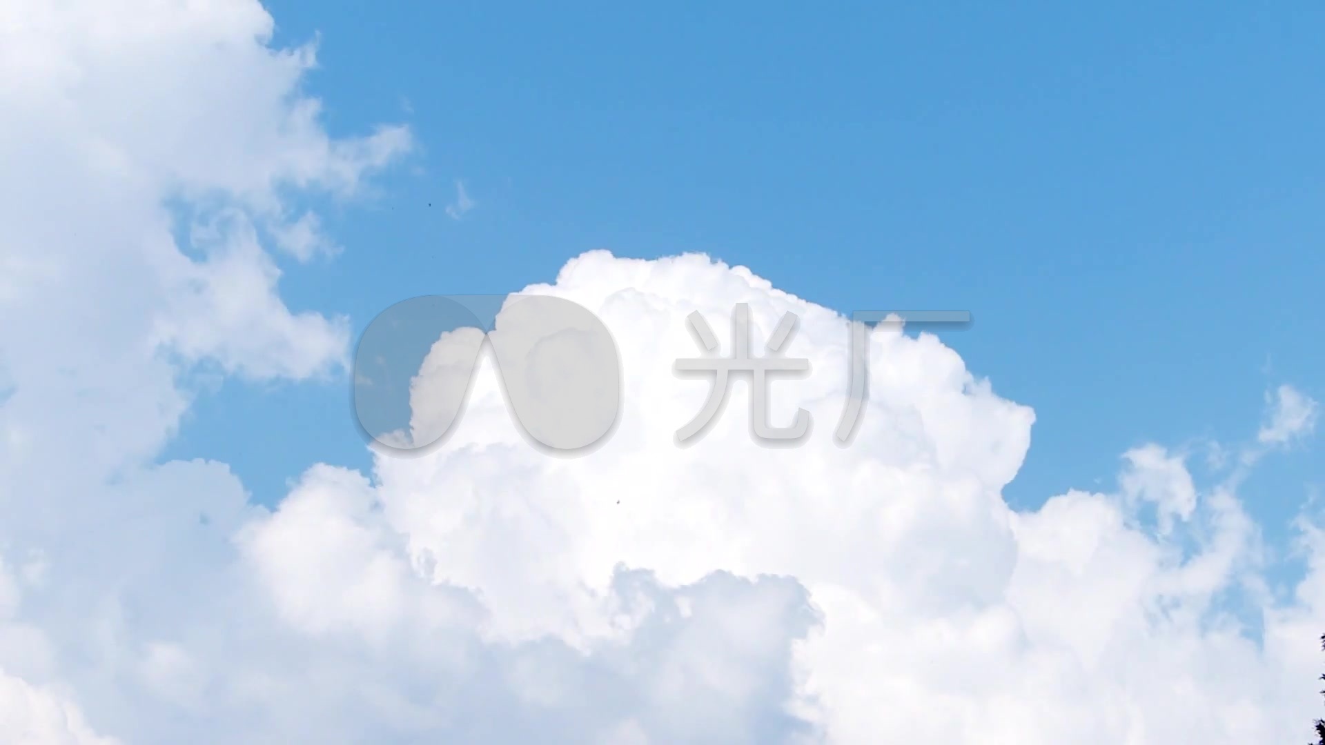 1080高清图片,1920x1080超高清 天空蓝天白云延时摄影48_1920x1080_高清视频素材下载
