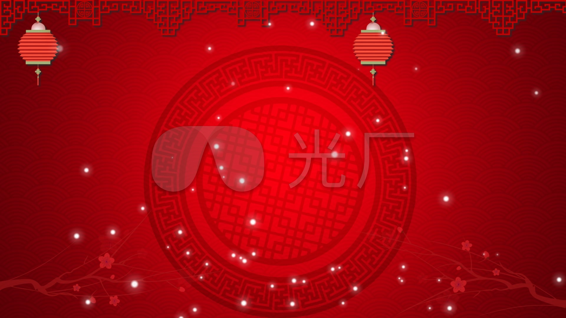 红色喜庆背景