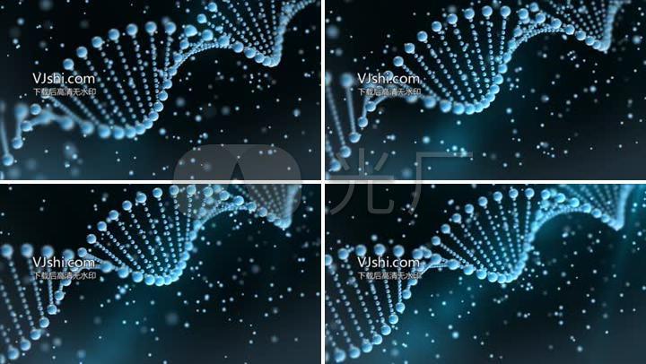 医学素材人体dna螺旋医疗素材