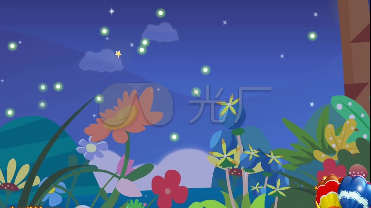 卡通 动漫 儿歌《虫儿飞_》