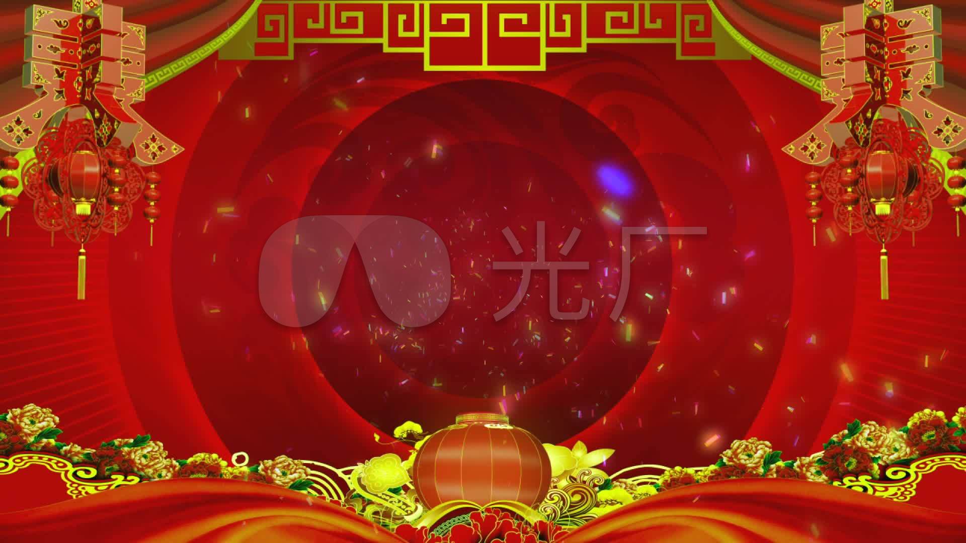 年会主持人报幕领导致辞背景01_1920x1080_高清视频