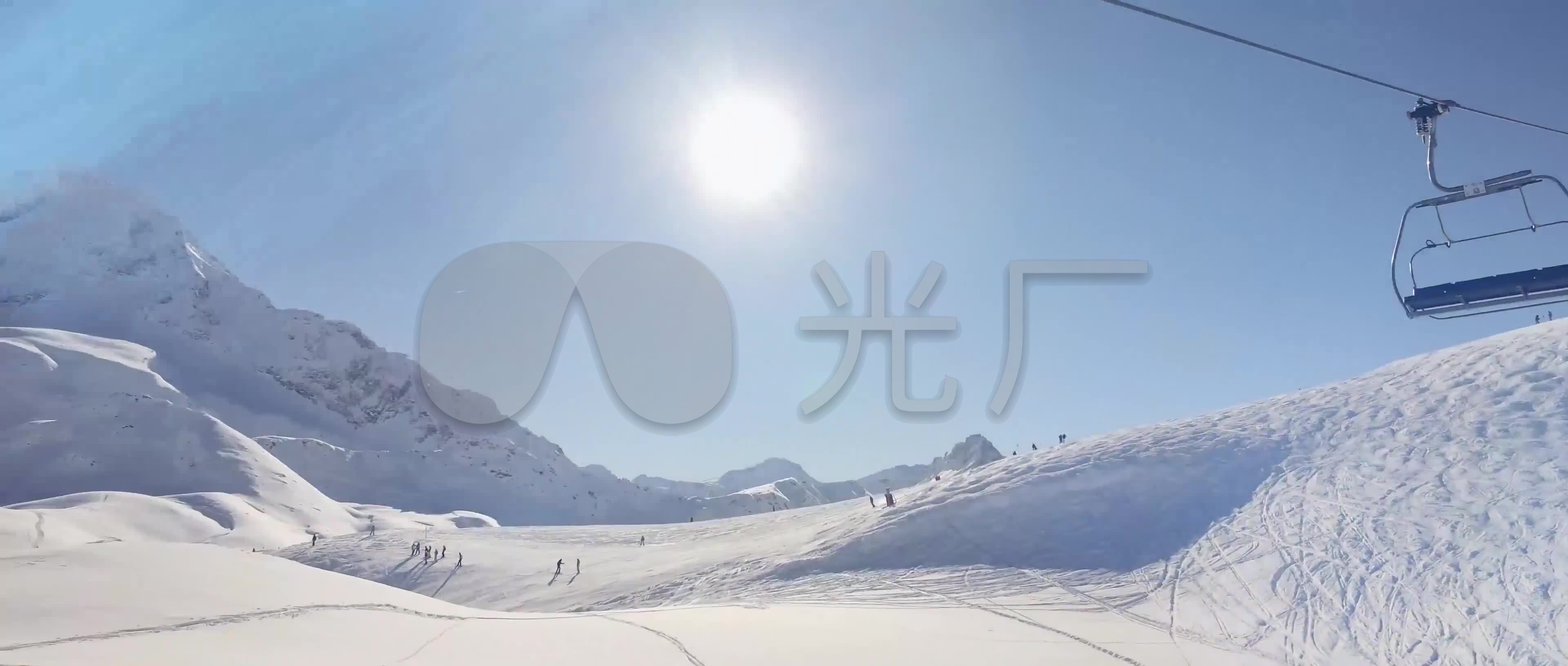 4k航拍滑雪场_3840x1632_高清视频素材下载(编号:)