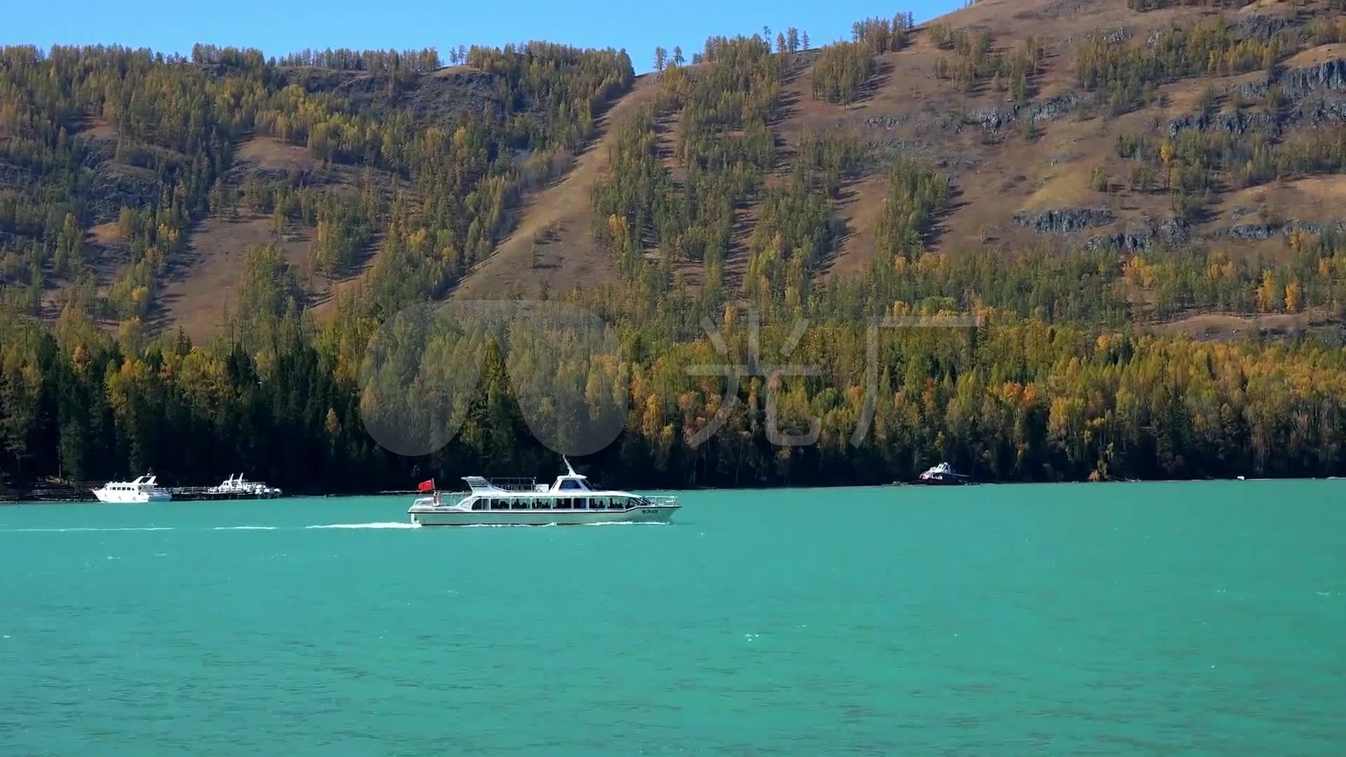 新疆喀纳斯湖旅游风景区_1920x1080_高清视频素材下载