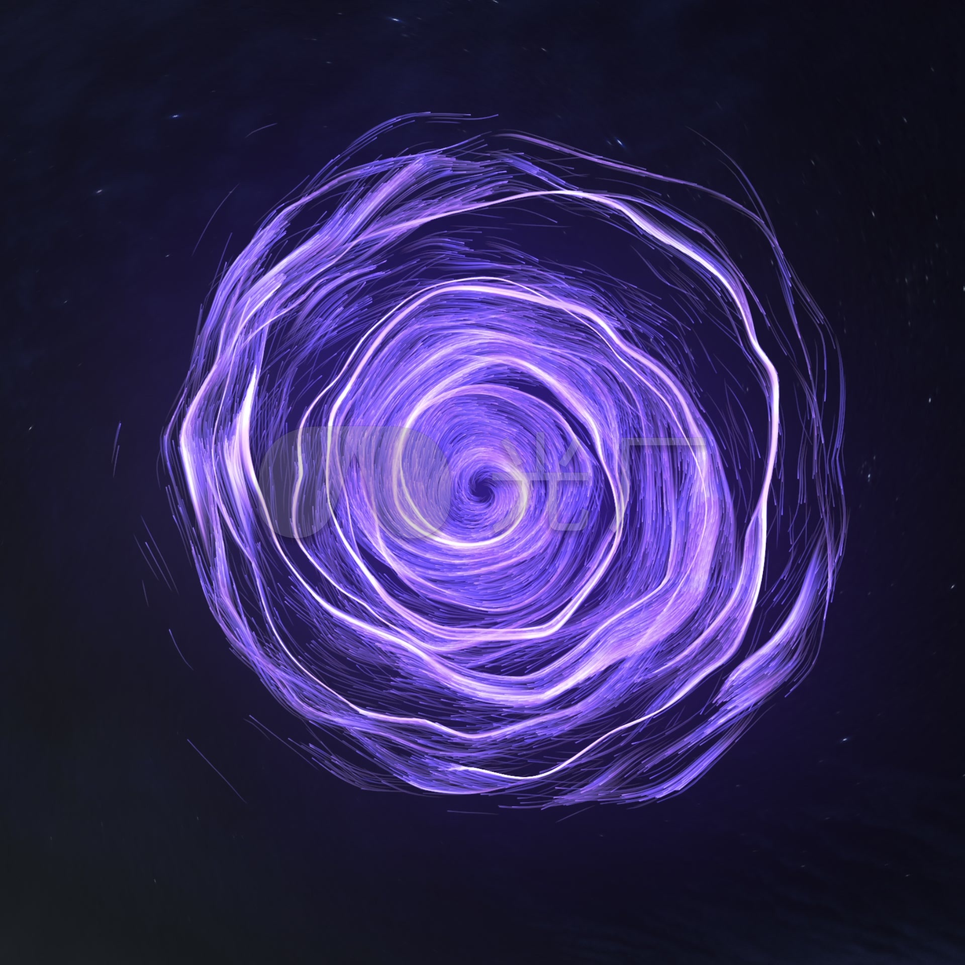 旋转特效led粒子全息投影_1920x1920_高清视频素材(:)
