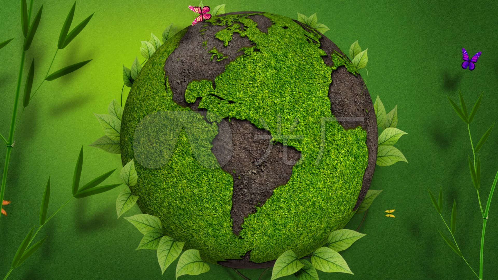 绿化环境爱护地球公益