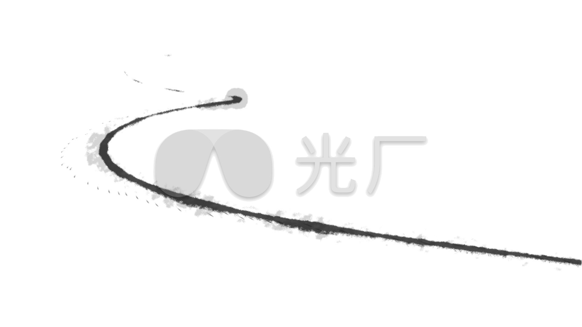 水墨线条