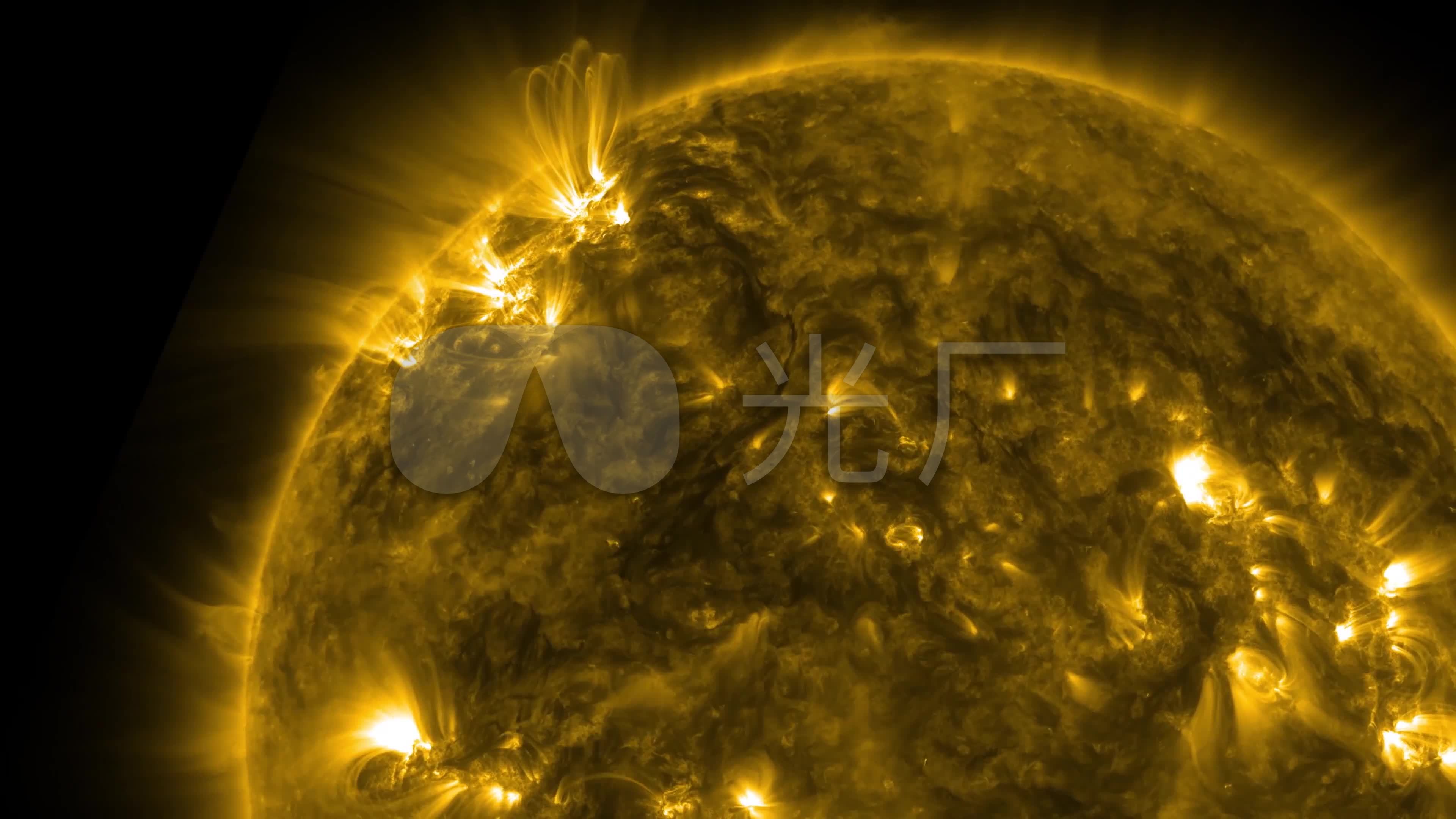4k太阳表面天文现象1_3840x2160_高清视频素材下载(编号:948402)_影视