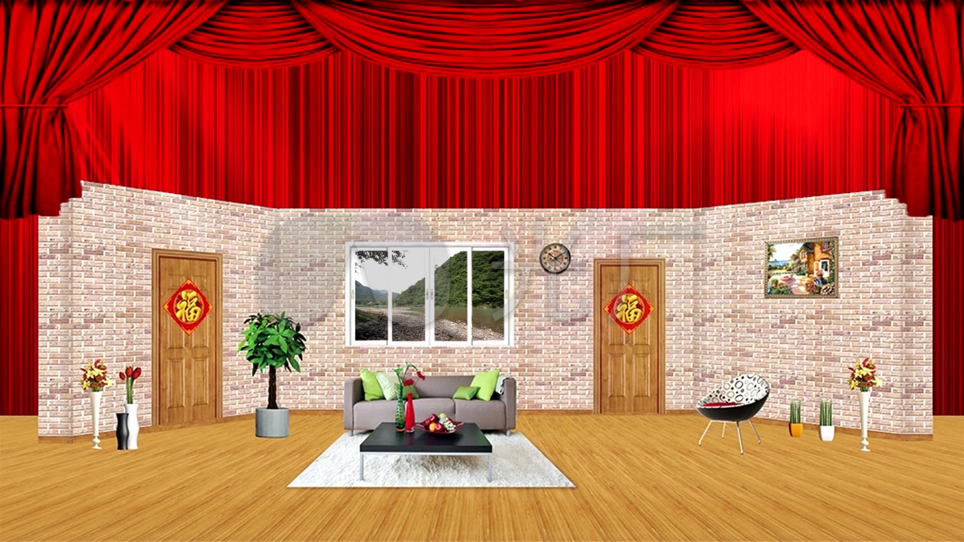 适合小品的led背景_1920x1080_高清视频素材下载(编号