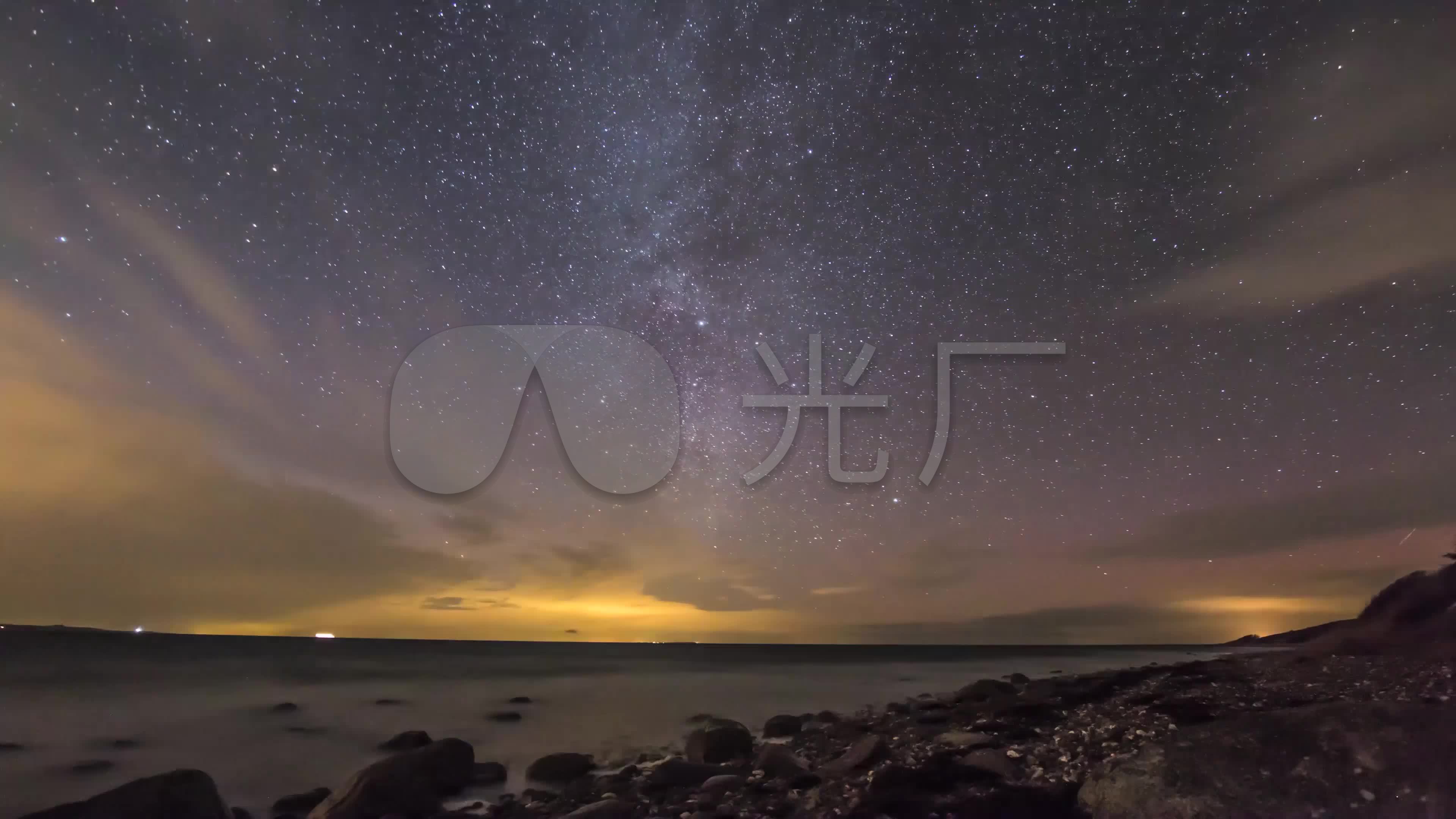 北极光在丹麦_3840x2160_高清视频素材下载(编号:)