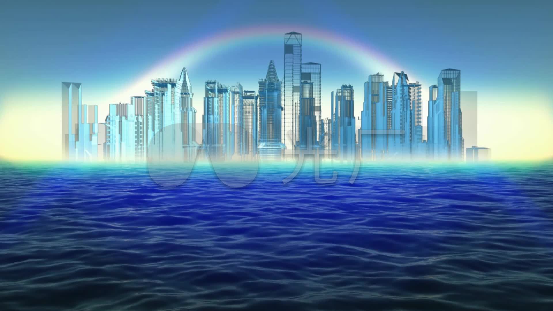 歌曲舞蹈《海市蜃楼》背景视频_1920x1080_高清视频